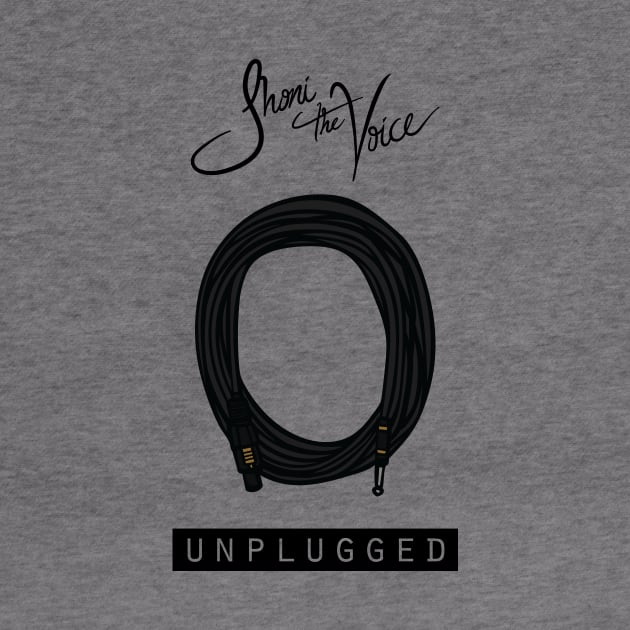 Jhoni The Voice "Unplugged" Graphic Tee by jhonithevoice